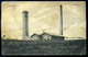 CINKOTA 1913. Villanytelep, Régi Képeslap (törött)  /  Electric Plant Vintage Pic. P.card (broken) - Hungary