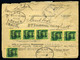 BÉKÉS 1938-46. Dekoratív Meghatalmazás , "meghalt" /  Period6 MEGHATALMAZOTT FORM 1938 To 1946 With Period3 (50P)and Per - Briefe U. Dokumente