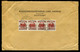 1925 Levél Németországból, 6 Bélyeges 24000K-s Inflációs Portózással  /  Letter From Germany 6 Stamp 24000K Infl. Postag - Covers & Documents