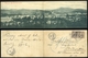 BESZTERCEBÁNYA 1902. Panoráma Képeslap  Budapestre Küldve 12f Portó Bélyegzéssel  /  Vintage Pic. P.card   Panorama To B - Used Stamps