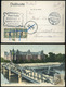 1907. Képeslap Breslauból Budapestre Küldve 2*2f Portóbélyeggel 4f Portó Bélyegzéssel  /  Vintage Pic. P.card  From Bres - Used Stamps