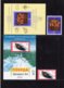 Delcampe - Natur Olympia Bulgarien Set 25Blocks **/o 140€ Bloque History Hb CEPT Bird Blocs Ss Soccer Space Sheets Bf Bulgaria - Collections, Lots & Series