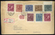 BUDAPEST 1943. Ajánlott Levél Hadigondozás Bélyegekkel Svájcba Küldve  /  Reg. Letter Military Care Stamps To Switzerlan - Covers & Documents