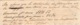 LAC De Londres 1831 Pour Paris Entrée En Angleterre Par Calais Estafette Manuscrit En Rouge Angl. Est 30 De Port - 1801-1848: Précurseurs XIX