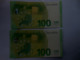 100 Euro-Schein Mit Interessante Nr.RB (r008) Draghi Unc. Je - 100 Euro