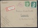 Allemagne - 1943 - Affranchis. A. Hitler à 55 P. De Finow (Mark) En Recommandé Pour Eaubonne - Contrôle Censure - B/TB - - Lettres & Documents