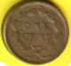 One Cent Indian Heat 1859 - 1859-1909: Indian Head