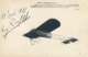 Aviateur E. DUFLOT  - Signature Autographe Sur CP " Monoplan Blériot " 11 Septembre 1911 - Aviateurs