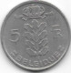 BELGIQUE 1975 - 5 Francs - 5 Francs