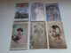 Delcampe - Beau Lot De 60 Cartes Postales De Fantaisie Femmes Femme   Mooi Lot Van 60 Postkaarten Fantasie Vrouwen Vrouw - 60 Scans - 5 - 99 Postales