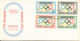 Jamaica FDC Olympic Games Montreal 14-6-1976 Complete Set Of 4 With Cachet See The Backside Of The Cover For The Quality - Jamaica (1962-...)