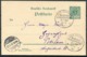 1900 German Kais. Deutsche Marine Schiffspost Stationery Postcard, Tsingtau - Potsdam. Boxer China Krieg - Storia Postale