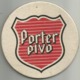 PORTER  PIVO Zrenjanin Brewery  Yugoslavia Serbia Old Beer Coaster - Beer Mats