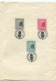 CZECHOSLOVAKIA 1947 St. Adalbert Cancelled Set In Presentation Folder.  Michel 515-17 - Covers & Documents