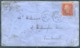 1865 GB 1d Red Cover - Camberwell London. Redirected, Unknown Person, Post Office Address Mystery! - Lettres & Documents