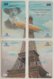 BRASIL 2001 EIFFEL TOWER DIRIGIBLE BALLOON COMANDO DA AERONAUTICA ALBERTO DUMONT PUZZLE - Puzzles