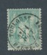 FRANCE - N°YT 63 OBLITERE CAD TOULOUSE - 1876 - 1876-1878 Sage (Typ I)