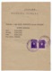 16.10.1944. WWII NDH, CROATIA, ZAGREB, NAVY, MILITARY PERSONAL CERTIFICATE, 2 NDH REVENUE STAMPS - Historical Documents