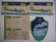 BRAZIL - A LUGGAGE LABEL AND 2 PASSAGES FROM THE REAL AIR TRANSPORT COMPANY IN 1951 IN THE STATE - Mundo