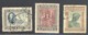 Greece - 1933 Admiral Kunduriotis Etc Set Used Michel No. 369-71 - Used Stamps
