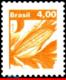 Ref. BR-1660 BRAZIL 1980 FLOWERS, PLANTS, ECONOMIC RESOURCES,, CORN, CEREALS, MNH 1V Sc# 1660 - Ongebruikt