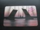 USSR Soviet Russia  Holography Shining Pocket Calendar Baltic Shipping Company Ship Bridge St. Petersburg 1988 - Small : 1981-90