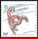 Ref. BR-V2019-26 BRAZIL 2019 ASTROLOGY, ZODIAC SIGNS, SCORPIO,, 8TH ISSUE, CONSTELLATION OF SCORPIO, MNH 1V - Ungebraucht