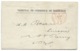 MARQUE POSTALE / BORDEAUX POUR BORDEAUX  / 1875 / PORT PAYE - 1849-1876: Klassik