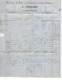 Facture 1876 / 73 ALBERTVILLE / C. FERRAND / Fabrique De Bois,de Galoches / Bourdon, Tanneur à BESANCON - 1800 – 1899