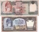 NEPAL -  2 Billets ( 500 Et 1000  Rupees   -  (un, Bande De Sécurité )     Bon état   Voir Scans - Nepal