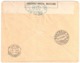 PARIS 8 Bd Des Italiens Lettre Pour La Suisse Ouchy CENSUREE Réexpédiée Montreux 10c 5c Semeuse Yv 138 137 Ob 1916 - Brieven En Documenten