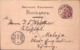 ! 1885 Antwort Ganzsache Aus Naumburg An Hotel In Maloja, Engadin, Schweiz, Ambulant No. 44, Stempel - Poststempel