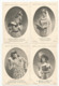 Lot 10 Cpa Fantaisie Femme Messages D'amour A Travers Les Ages Série 1900 Rare - Frauen