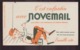 Buvard ( 20.5 X 11.5 Cm ) " Novemail " Peinture - Farben & Lacke