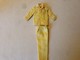 ORIGINAL BARBIE VINTAGE CLOTH RICKY Doll Yellow Pajamas - Barbie