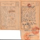 1951 - INDOCHINE - RECRUTEMENT INDIGÈNE - LIVRET INDIVIDUEL - Rengagé En 1953 - Historical Documents