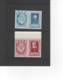 BELGIE - 1952 - CULTURELE UITGIFTE - LETTERKUNDIGEN - AANVULLENDE UITGIFTE IN DE VORM VAN TWEELUIKEN - Unused Stamps