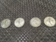 - Monnaies Argent - 1 Franc - Lot De 4 Pièces De 1916 à 1919 - - Andere & Zonder Classificatie