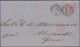 Great Britain  . Yvert  .   22  On Letter  (2 Scans)      .  O  .   Cancelled      .   /  .   Gebruikt - Lettres & Documents