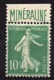 SEMEUSE  FOND  PLEIN  -  1924 / 26  -  Type III  Avec  Bandelette  " MINERALINE " , N° 188 A ** . - Unused Stamps