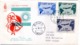 1961 FDC Busta Primo GIorno GRONCHI Viaggiata - FDC