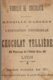 CHROMO CHOCOLAT TELLIERE LYON  LE SCULTEUR ET SON OEUVRE - Andere & Zonder Classificatie