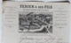 Courrier De 1885 Texier & Ses Fils Vitré Rue Neuve Et Landerneau Fonderie à M. Legars Négociant à Landrévarzec - 1800 – 1899