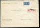 FRANK REGISTERED AIR MAIL To France. Cover Of Tientsin Post Office, Adressed To The Post Office Of Paris - Storia Postale