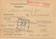 UNBESETZTES GEBIET- 1940 Prisonniers De Guerre- Destination Saint Etienne - Guerre De 1939-45
