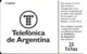 CARTE-PUCE-ARGENTINE-1990-25FICHAS--GEM-MapMONDE-TBE - Argentina