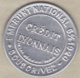Timbre Monnaie Crédit Lyonnais 1920. 5 Centimes Semeuse. - Notgeld