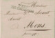 Pli De Valenciennes => Mons. 6/01/1814. Adressé à L'avocat Siraut Au Sujet Du Débiteur Delcourt De St-Ghislain. - 1814-1815 (Gouv. Général De La Belgique)