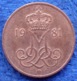 DENMARK - 5 øre 1981 KM# 859.2 Margrethe II (1972) - Edelweiss Coins - Danemark