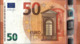 ! 50 Euro, R031G2, RD1015094874, Currency, Banknote, Billet Mario Draghi, EZB, Europäische Zentralbank - 50 Euro